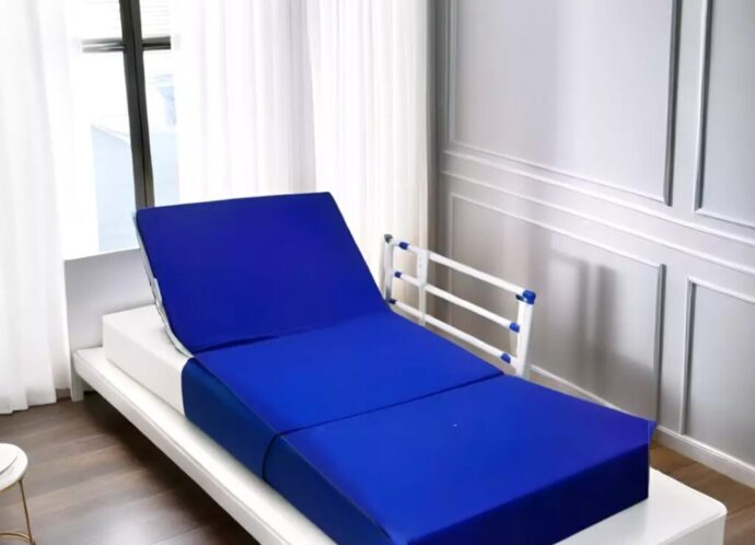 Motorized Recliner Bed with Side Safety Railing