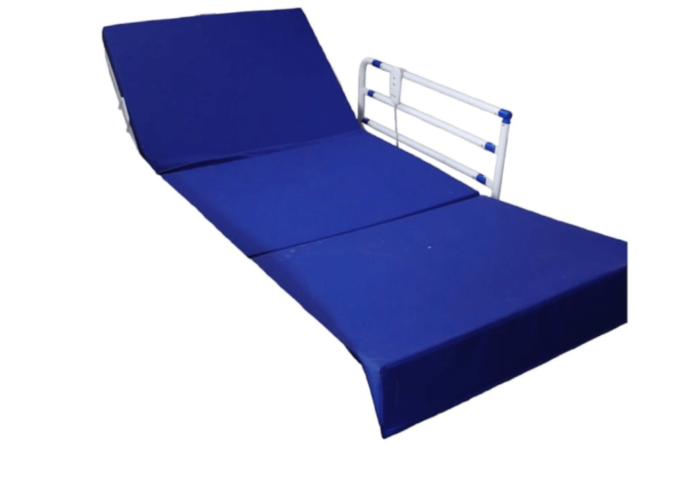 Motorized Recliner Bed with Side Safety Railing