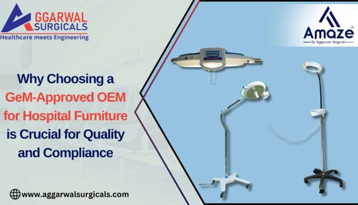 GeM-approved OEM for hospital furniture