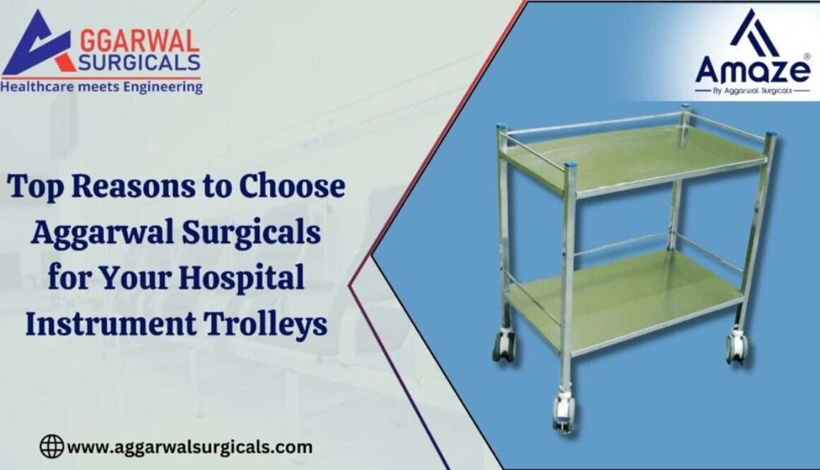 hospital instrument trolleys