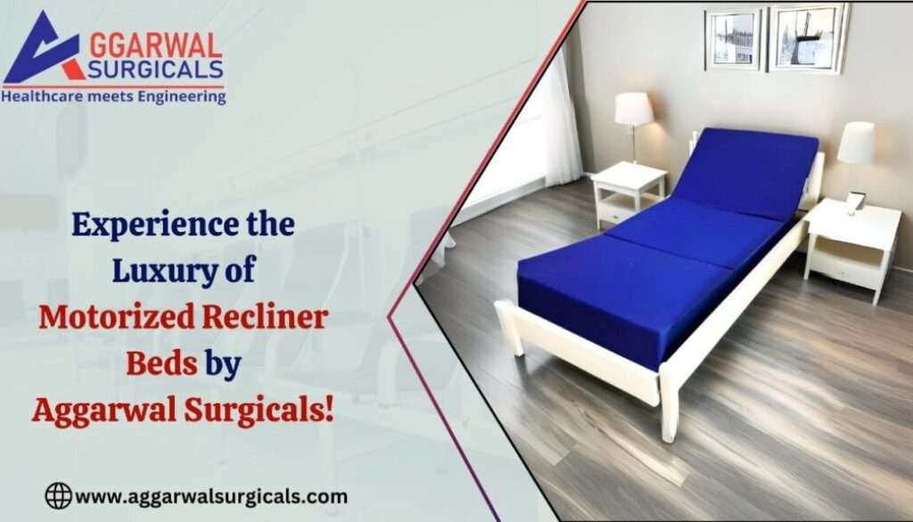 Motorized recliner beds