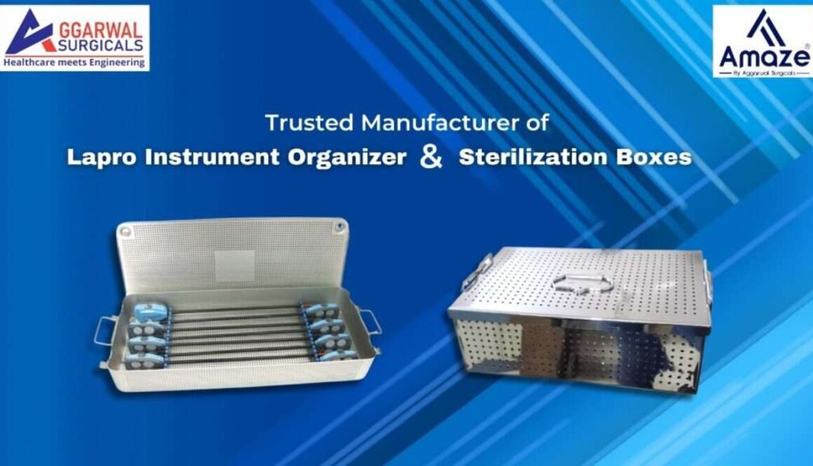 Lapro Instrument Organizer & Sterilization Boxes