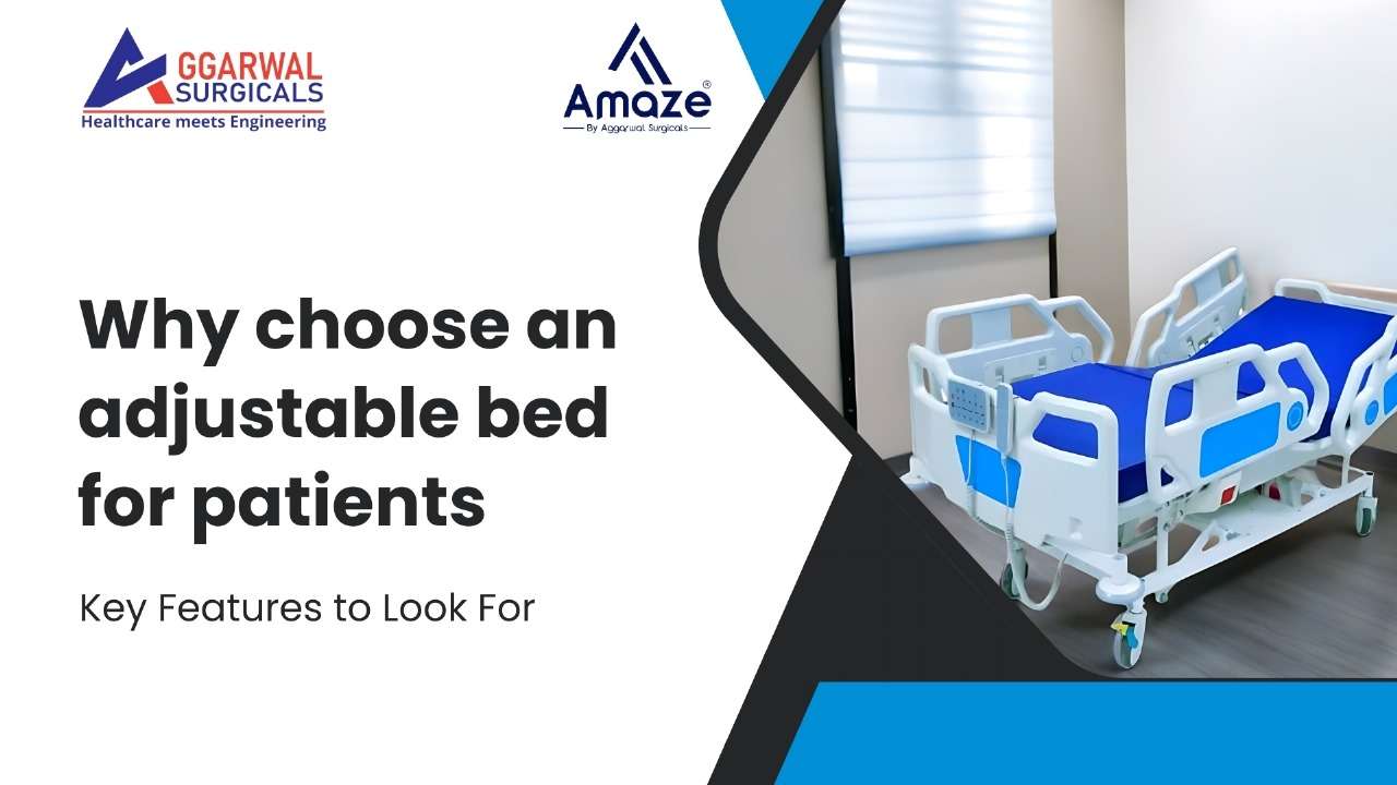 Adjustable Bed for Patients