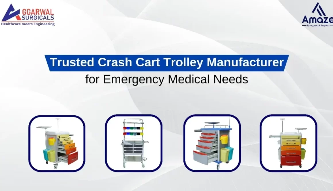 Crash Cart Trolley Manufacturer in India