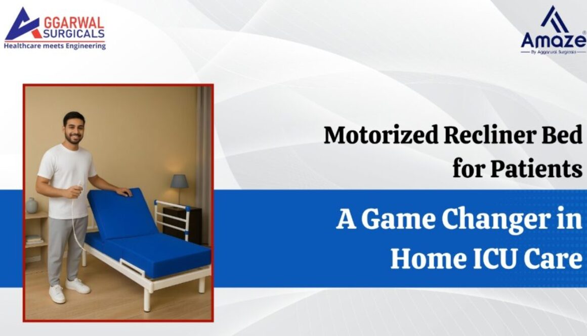 Motorized Recliner Bed for Patients