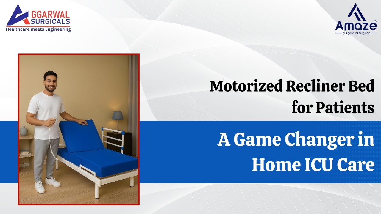 Motorized Recliner Bed for Patients