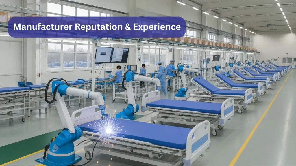 Manufacturer Reputation & Experience