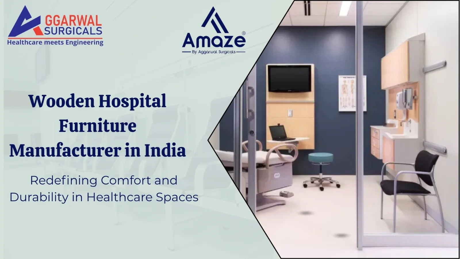 Wooden Hospital Furniture Manufacturer in India