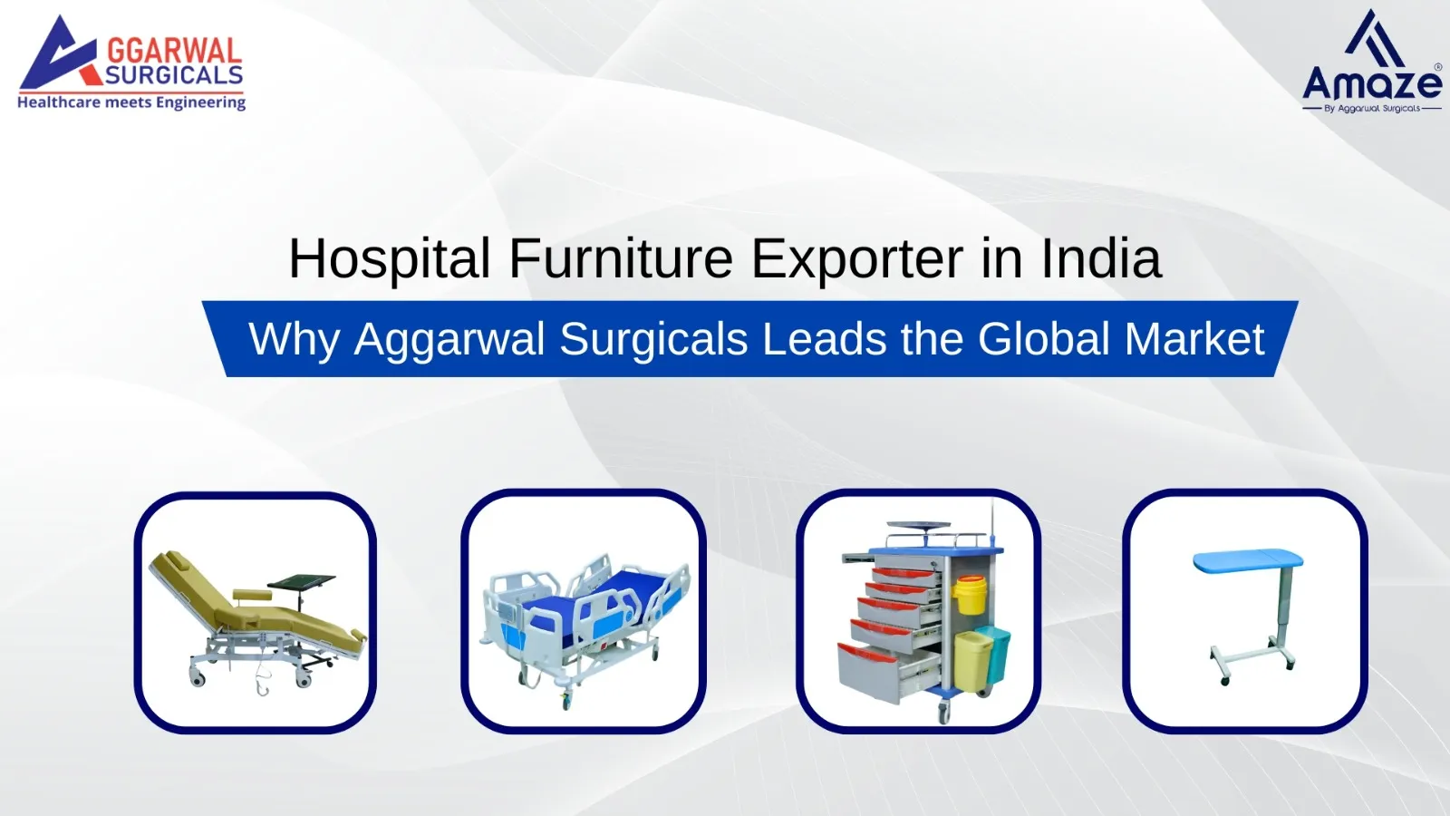 Hospital Furniture Exporter in India