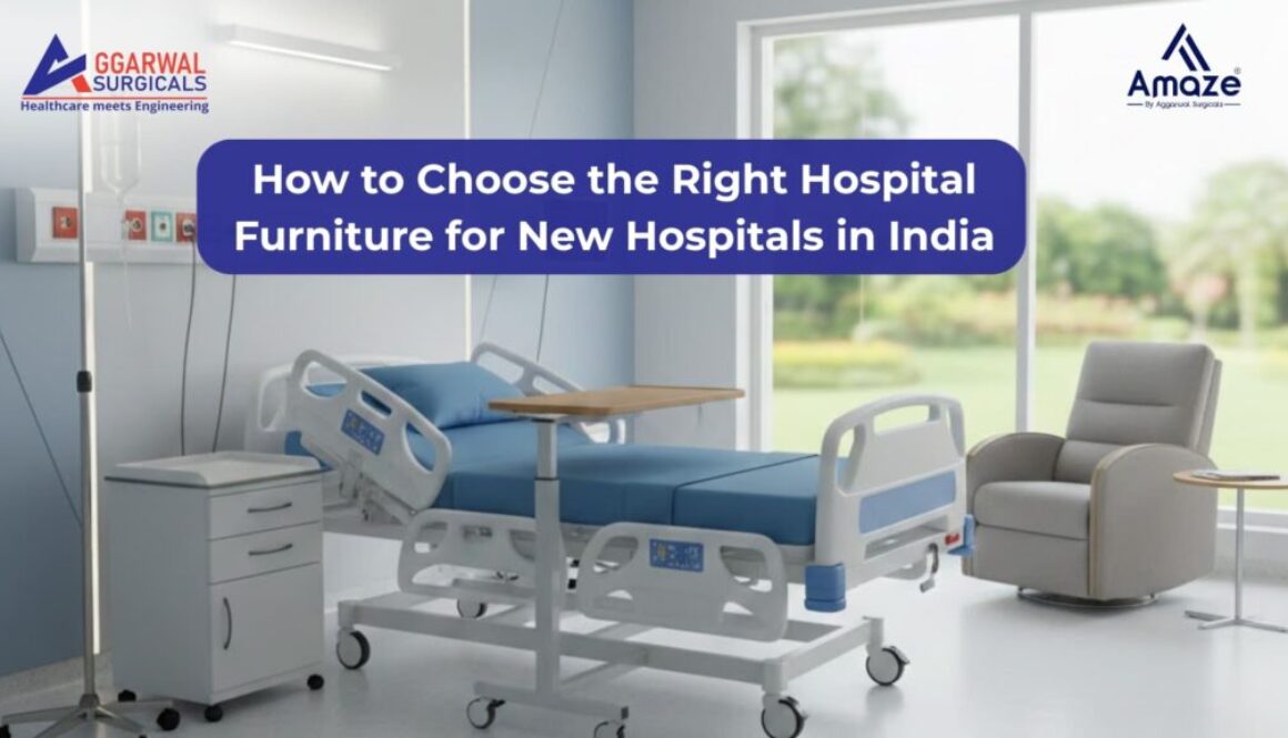 How to choose hospital furniture for new hospitals in India with durable and ergonomic medical equipment