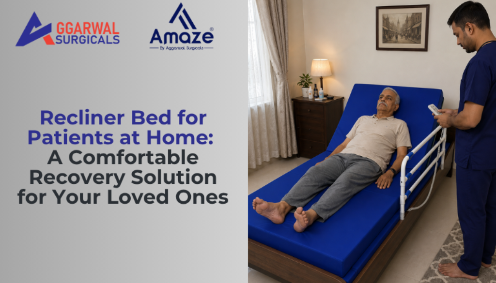 Recliner Bed for Patients at Home