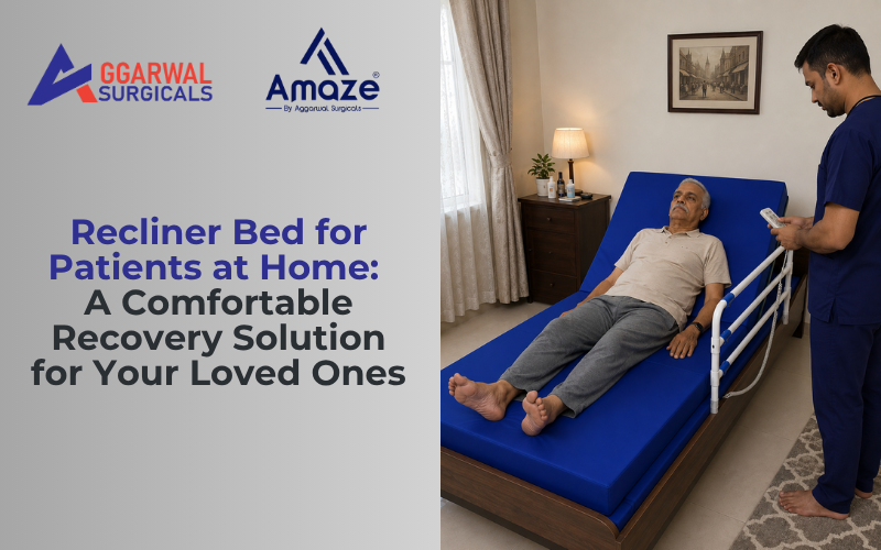Recliner Bed for Patients at Home