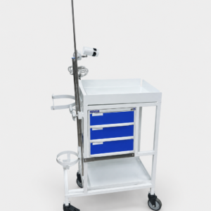 Baby resuscitation trolley