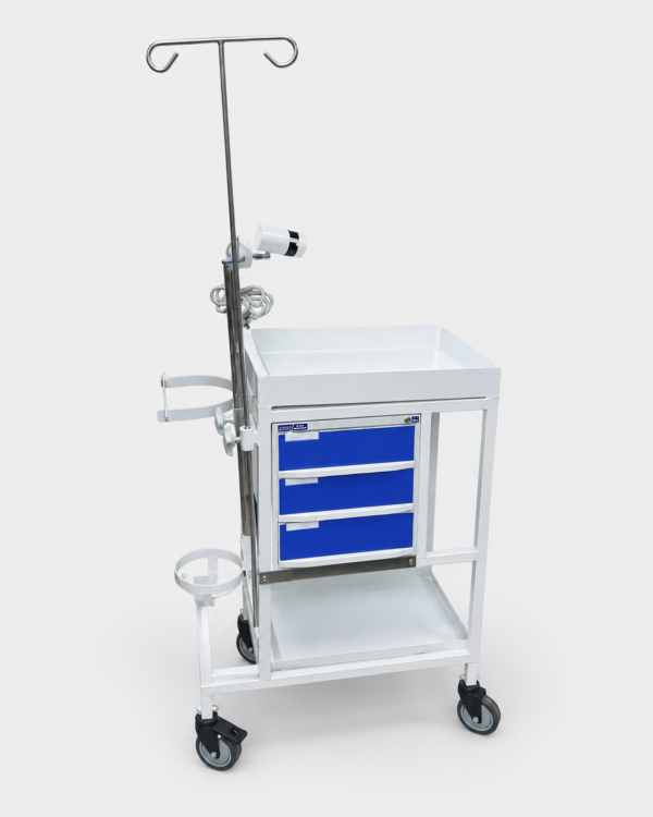 Baby resuscitation trolley