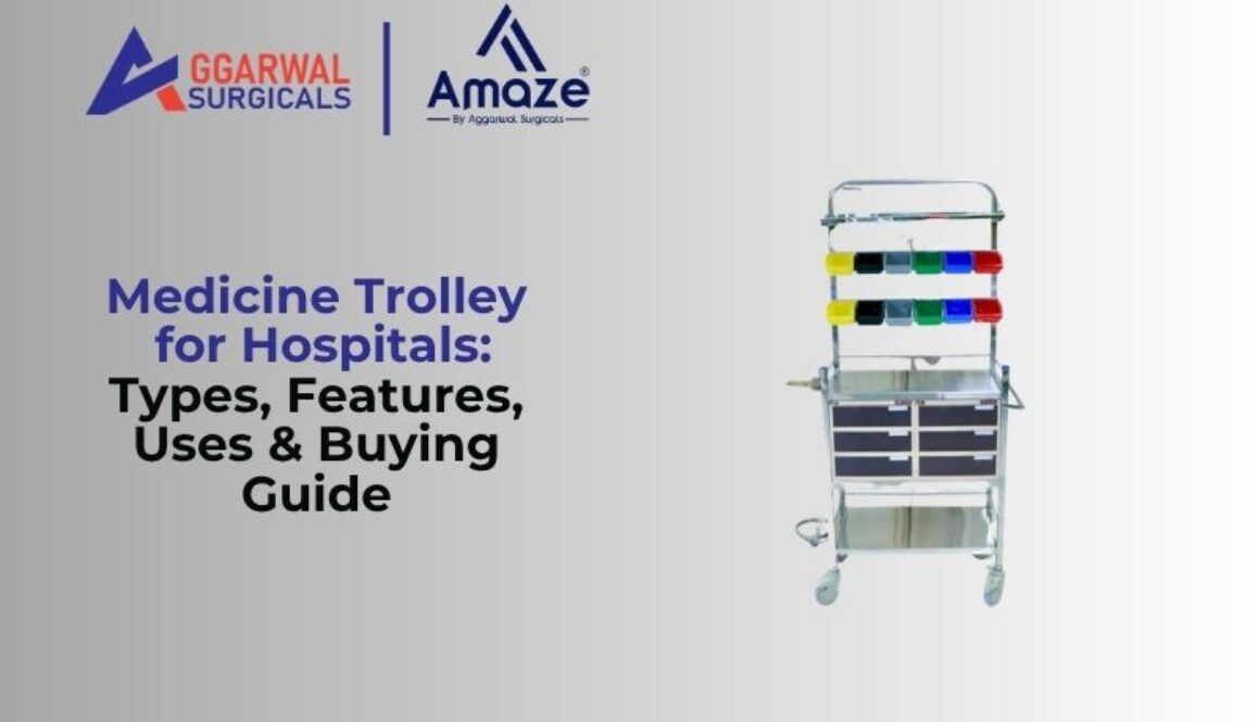 Medicine Trolley for Hospitals