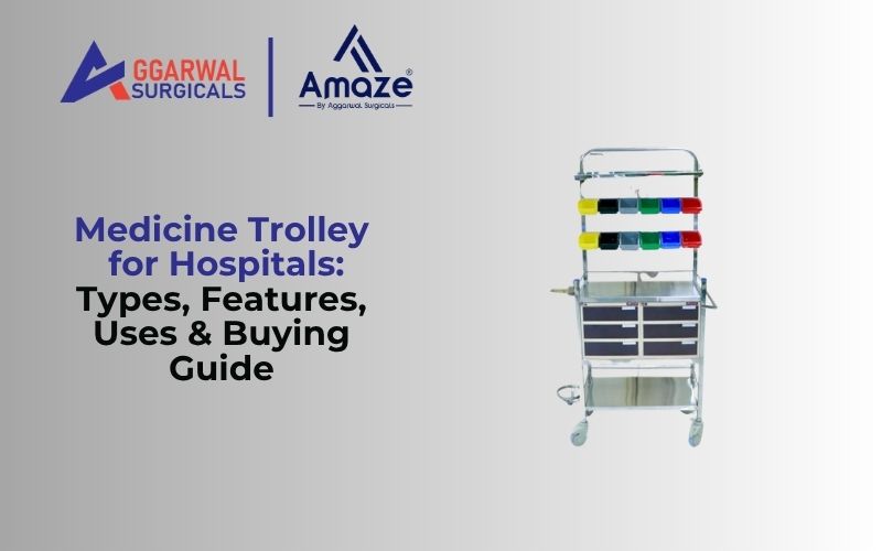 Medicine Trolley for Hospitals